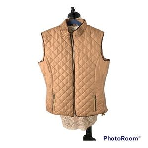 True Rock Sherpa Lined Quilted Jacket Vest